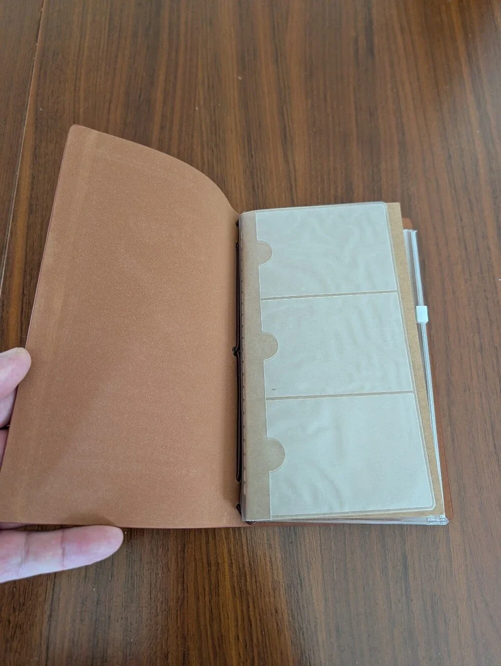 Leather Journal Cover for To My Son Brown